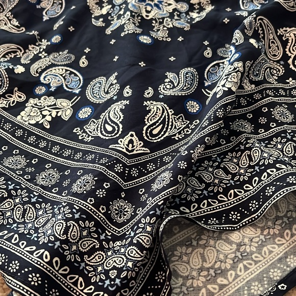 No Boundries women’s blouse size XXl blue and white - Picture 2 of 5